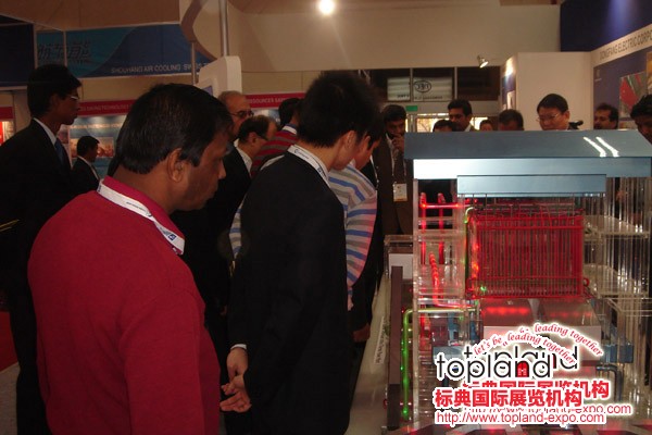2010年印度電力展展會現(xiàn)場照片